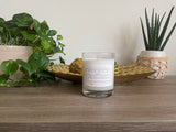 Sea Salt Peony | 10oz | 100% Soy Wax Candle | Tumbler Glass Jar | Home Decor | Homemade Candles